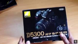 Nikon D5300 Unboxing video in Sinhalaසිංහල [upl. by Hallutama]