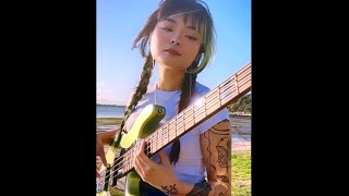 anri  last summer whisper bass cover [upl. by Airotcivairam]