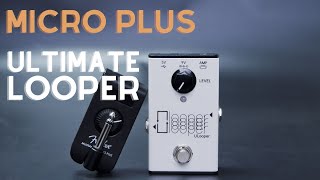 ULooper  The Ultimate Looper Pedal for Fender Micro Plus  Quick Demo [upl. by Kale]