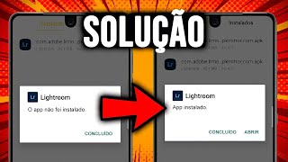 O APP NÃO FOI INSTALADO NO ANDROID  COMO RESOLVER 2024 [upl. by Nylqcaj401]