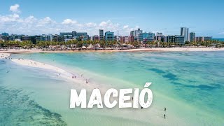 Maceió una ciudad con belleza natural y costa urbana en el nordeste brasileño [upl. by Stalk]