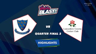 Highlights T20 Blast  Quarter Final 2 Sussex vs Lancashire  T20 Blast  QF 2  SSX vs LAN [upl. by Regni]