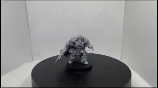 Warhammer Horus Heresy Death Guard Cataphractii Praetor build [upl. by Florence100]