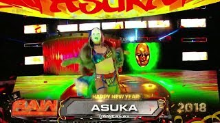 Asuka Entrance  RAW January 1 2018 [upl. by Ecnal305]