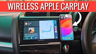 How to get Wireless Apple Carplay in 5 seconds Carlizem Wireless Android AutoApple Carplay Adapter [upl. by Weissman366]