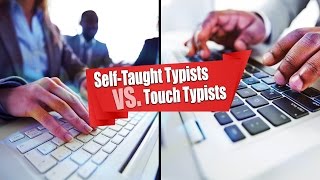 SelfTaught Typists almost as Fast as Touch Typists [upl. by Ainotal]