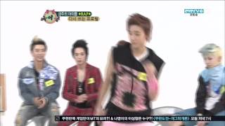 【MATOKI兔子軍團】120822 MBC Weekly Idol 一周偶像BAP Part 2 中字 [upl. by Nodroj]