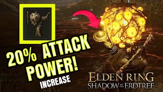 Elden Ring DLC  How to get AGED ONES EXULTATION Talisman 20 Attack Power Increase [upl. by Nueovas114]