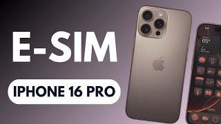 Does Iphone 16 Pro have eSIM   Virtual SIM Card [upl. by Anihsat275]