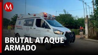 Asesinan a balazos a familia de líder campesino en Acayucan Veracruz [upl. by Etiam]