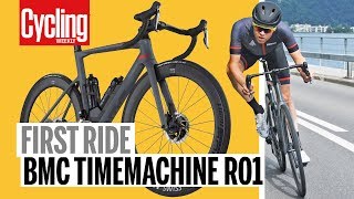 BMC Timemachine R01  First Ride  Cycling Weekly [upl. by Pratt]