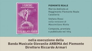 PIEMONTE REALE Marcia – LA GRANDE GUERRA – CONCERTO TORINO [upl. by Nbi]