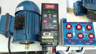 TESTE INVERSOR DANFOSS VLT2800  OS 1558 [upl. by Ledah625]