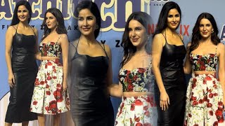 Two Beautiful Sisters Katrina Kaif with Isabelle Kaif arrives for Premiere of “The Archie’s”😍❤️ [upl. by Norman606]