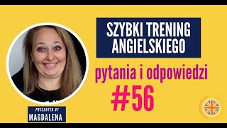 Szybki Trening Angielskiego  Pytania I Odpowiedzi  meeting 56 [upl. by Thibaut]