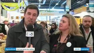 Les produits lorrains très présents au Salon de lAgriculture [upl. by Rramal328]