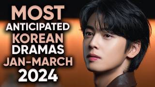 19 Most Anticipated Korean Dramas of 2024 January  March Ft HappySqueak [upl. by Niboc]