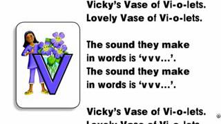 Vase of Violets Letterland Full HD Song [upl. by Maloney]