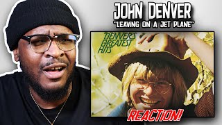 John Denver  Leaving On A Jet Plane  REACTIONREVIEW [upl. by Oidale]