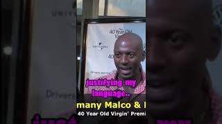 Romany Malco Talks Steve Carell in 40 year old Virgin [upl. by Harleigh757]