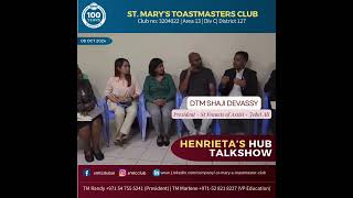 St Mary’s Toastmastets Club STMC in Collaboration with DTM Mukai Henrieta Kumirai [upl. by Alleram]