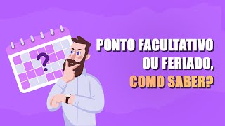 DepartamentoPessoal DOT8 l Explicando a diferença entre feriado e ponto facultativo 🤔 [upl. by Walker]