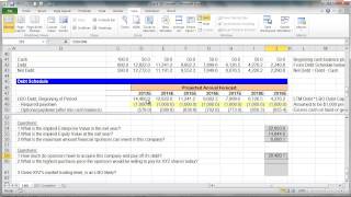 Financial Modeling Quick Lesson Simple LBO Model 3 of 3 [upl. by Eveneg]