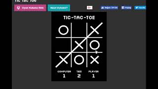 XOX Tic Tac Toe Nasıl Oynanır [upl. by Oir]