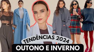 PRINCIPAIS TENDÊNCIAS PARA O OUTONO E INVERNO 2024 [upl. by Nelrac219]