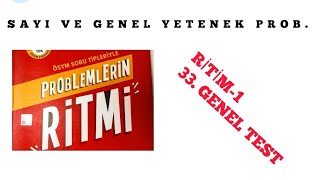 PROBLEMLERİN RİTMİ TEST33 [upl. by Narayan]