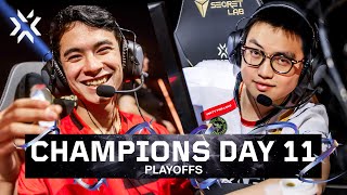 EDG vs TE  VALORANT Champions Seoul  Playoffs [upl. by Rabah]