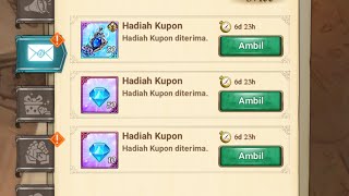 Redeem Code 60 dm  50100 Pendant SSR  Jangan Lupa Ditukar  7DS ID [upl. by Ginder]