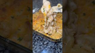 Baked Mac amp Cheese cooking macandcheese fyp thanksgiving [upl. by Anialed]