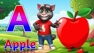 ABC Phonic Song  Toddler Learning Video Songs A for Apple Nursery Rhymes Alphabet Song for kids [upl. by Abbottson]