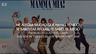 Julie Walters  VoulezVous Español  Inglés  Mamma Mia The Movie [upl. by Amalle]