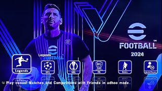 eFootball PES 2024 PPSSPP Android amp PC Best Graphics  Full Player Transfer [upl. by Tori111]