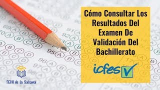 Cómo consultar los resultados del examen de validación [upl. by Yboc]