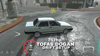 757hp Tofas Dogan DRIFT SETUP Car Parking Multiplayer [upl. by Draw649]