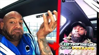 BOOBA A ÉNERVÉ KAARIS sur INSTAGRAM  POLÉMIQUE [upl. by Wallraff]