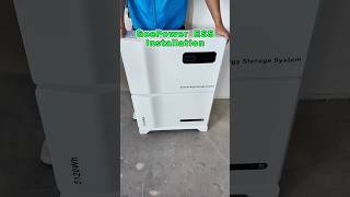 How to install GeePower solar energy storage systemLithium battery inverter all in one ESSBattery [upl. by Hidie]