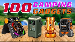 100 Coolest amp Smartest Camping Gear amp Gadgets in 2024 [upl. by Leyla]