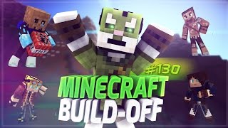 Minecraft Build Off 130  BERGEN VERNIETIGING [upl. by Nyleaj]