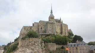 Mont SaintMichel Aire and parking [upl. by Vashti]