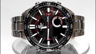 Casio Edifice EFVC100D1AV watch video 2018 [upl. by Foster95]