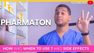 Pharmaton How to Use It amp 3 Common Side Effects [upl. by Sheeree]