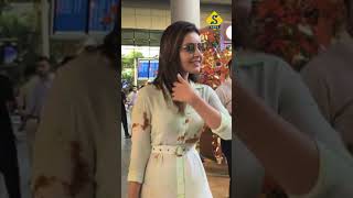 RAASHII KHANNA SPOTTED AT AIRPORT [upl. by Amoihc518]