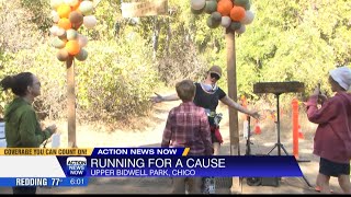 Fleet Feet run held in Bidwell Park [upl. by Oehsen]