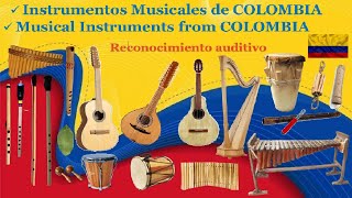 🌎 Instrumentos Musicales de COLOMBIA Instruments Musical from COLOMBIA [upl. by Nura]