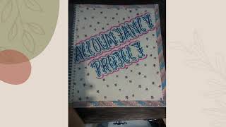 ACCOUNTANCY PROJECT  GST for class 11th amp 12th [upl. by Anilad]