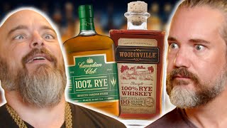 Woodinville 100 Rye  Canadian Club 100 Rye Whisky Review [upl. by Anale]